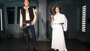Carrie Fisher és Harrison Ford jártak az első Star Wars film forgatása alatt