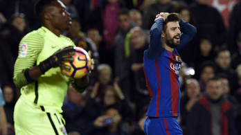 Messi hányós betegség miatt kiesett, a Barca szenvedett
