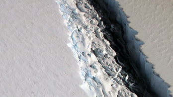 Egy Pest megye nagyságú jégtömb fog leszakadni az Antarktiszról