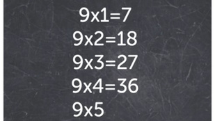 Tényleg csodálatos, hogy 9x1=7?