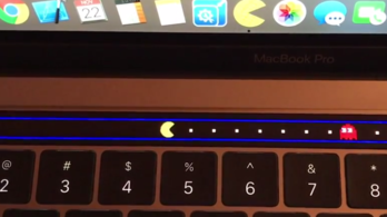 Hogy mire jó az új MacBook érintősávja? Pac-Mant játszani!