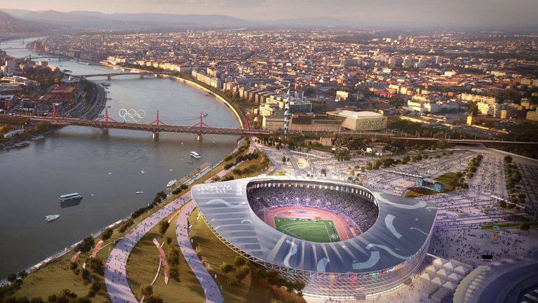 Elsőnek a meghiúsult budapesti olimpiára tervezett atlétikai stadiont építhetik meg