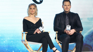 Jennifer Lawrence és Chris Pratt inkább félbehagyott egy interjút