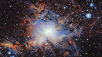 Elképesztően néz ki infravörösben az Orion-köd