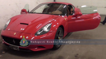 Gyanús Ferrarira bukkantak egy XI. kerületi parkolóban