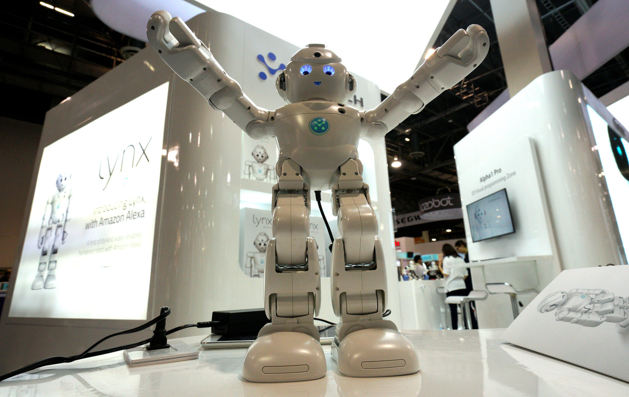 A Lynx nevű robot lelke az Amazon Alexa személyi asszisztense.
