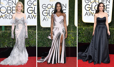 Nézze meg a Golden Globe legszebb ruháit!