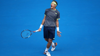 A világranglistán 117. verte ki Djokovicot az Australian Openen