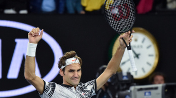Federer a visszatérése után rögtön döntős az AusOpenen