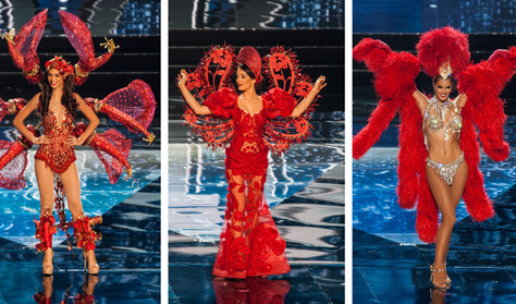 Megvolt a Miss Universe nemzeti ruhás köre