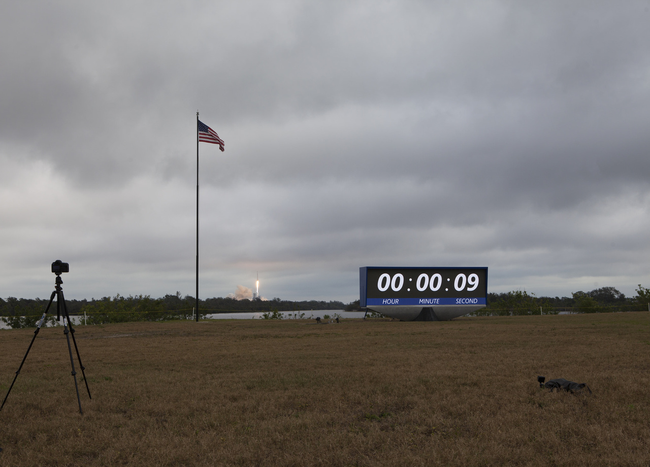 Majdnem hat év kellett hozzá, hogy újra ilyen látványban részesülhesenek a Kennedy Űrközpont látogatói.
