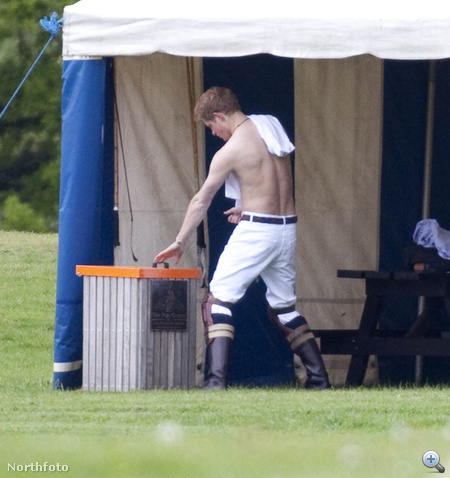 Harry herceg legutóbbi félmeztelen fotója pár héttel ezelőttről egy lovaspóló-meccsről
