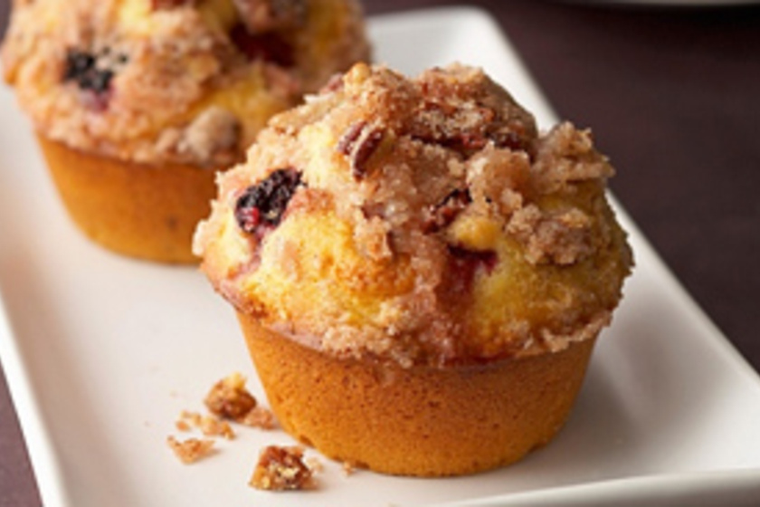 Almás-bogyós bögrés muffin
