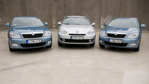 Renault Fluence 1.6 – Skoda Octavia 1.2 TSI – Skoda Octavia 1.6 MPI (2010)