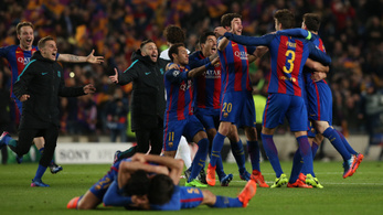 Történelem: 0-4 után hazai 6-1-gyel ment tovább a Barcelona