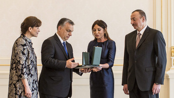 Az azeri elnök kinevezte a saját feleségét, Orbán neje meg gratulált neki