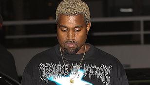 Erre nem álltunk készen: Kanye West Cradle Of Filth pulcsit hord
