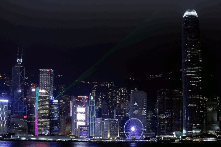 Hong Kong felhőkarcolói