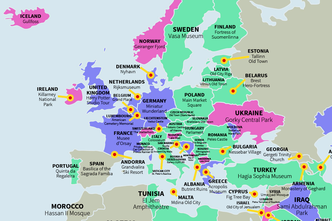 ország térkép Mi Magyarország legjobb látnivalója a turisták szerint? Ez a  ország térkép