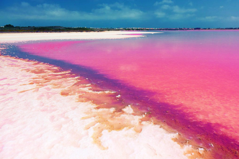 Igazi képek: tényleg léteznek a szivárvány színeiben játszó tavak - Nézd meg a hihetetlen csodákat!