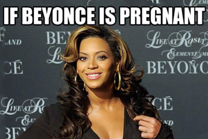 Mémáradat indult meg Beyoncé terhesfotója után - Nem ő volt az egyedüli sztármami, akit célba vettek