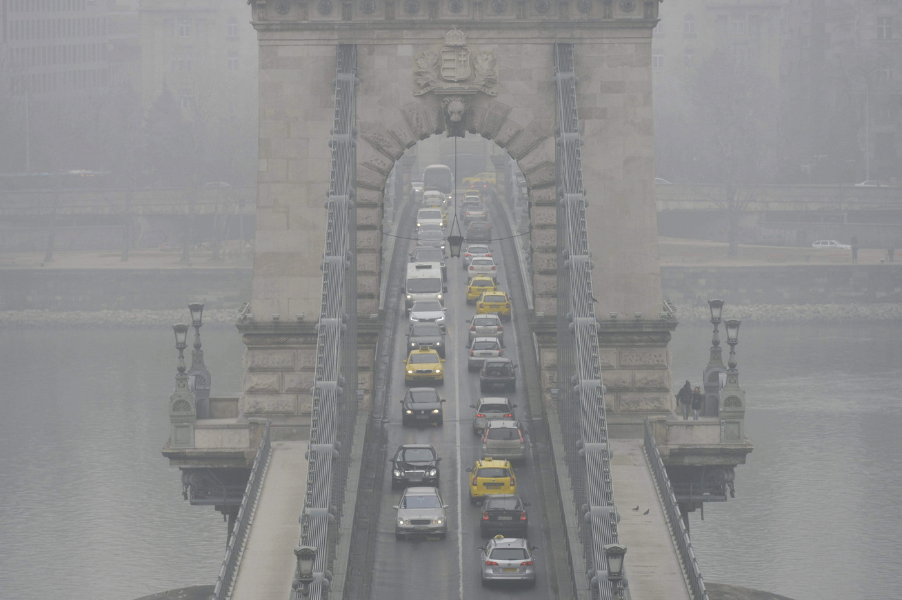 Légszennyezettség Budapesten