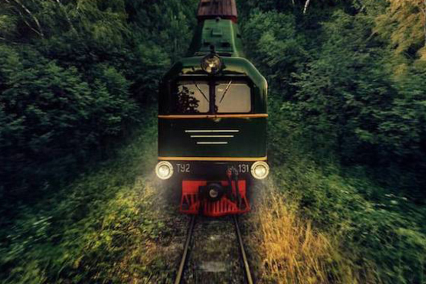 Nem fogsz hinni a szemednek, milyen panoráma tárul a vonat utasai elé