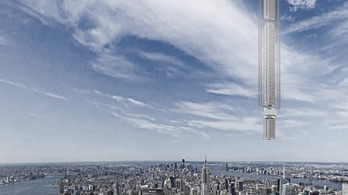 Űrből lógó felhőkarcolót építenének Manhattan fölé