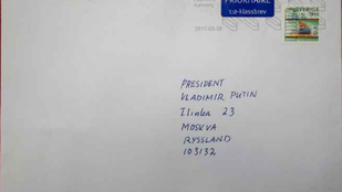 Egy svéd férfinak kézbesítették Vlagyimir Putyin levelét