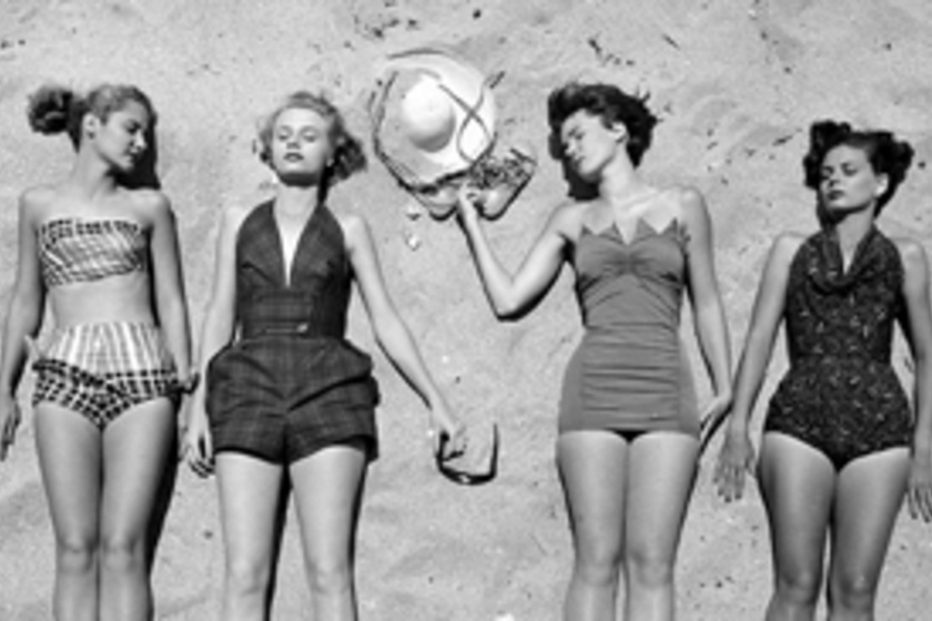 Isteni női testek bikiniben és fürdődresszben - Az '50-es években tudták, mi a szexi