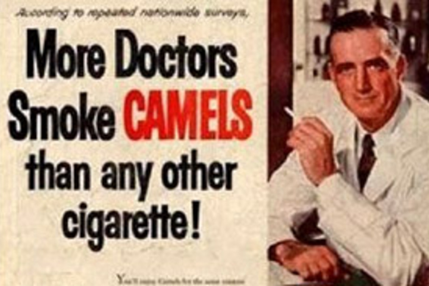 Az orvosok ezt a cigit javasolták! Képeken 7 vintage dohányreklám