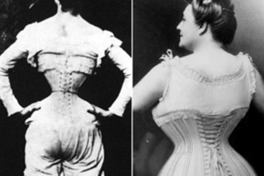 Belehalhattak a viselésébe! Képeken 7 karcsúsító ruhadarab a történelemből