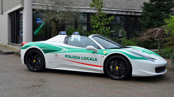 Maffia-Ferrarit használnak a rendőrök