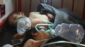 Százan halhattak meg egy szíriai vegyifegyver-támadásban