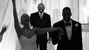 Különleges kép került elő Beyoncé és Jay-Z esküvőjéről