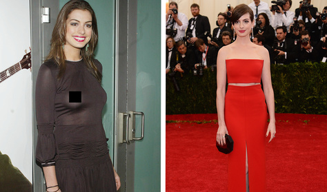 Ennyit változott Anne Hathaway stílusa 20 év alatt