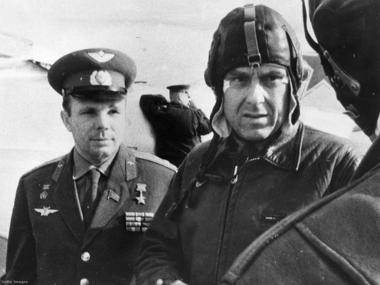 1964: Jurij Gagarin és Komarov.