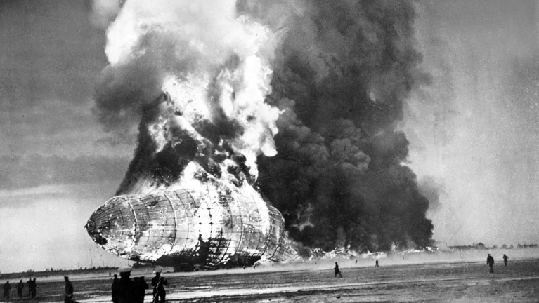 Örökre retinánkba égett a Hindenburgot elemésztő lángtenger
