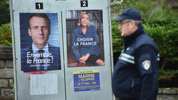 Macron-Le Pen: most dől el a francia elnökválasztás