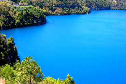 blue lake ausztralia