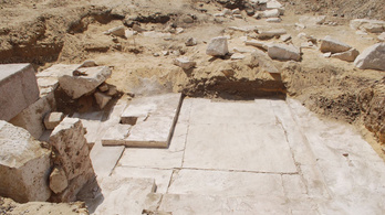 Feltárták egy nemrég felfedezett piramis sírkamráját
