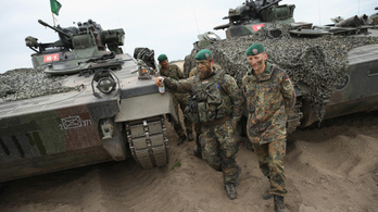 Már nem fél megizmosodni a német hadsereg