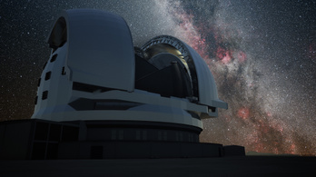 Épül a világ legnagyobb teleszkópja