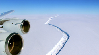 Már idén leszakadhat a gigantikus jégtömb az Antarktiszról