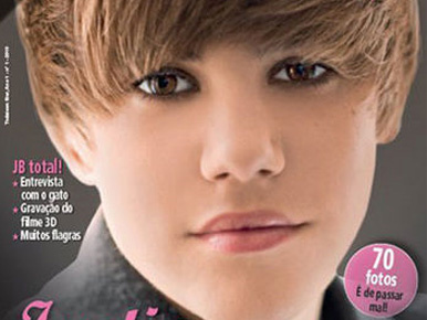 Justin Biebert túl cukivá varázsolta egy brazil tinimagazin