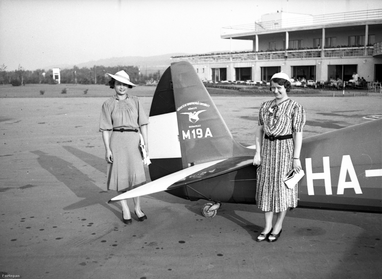1939. A Rubik Ernő tervezte M-19 repülőgép