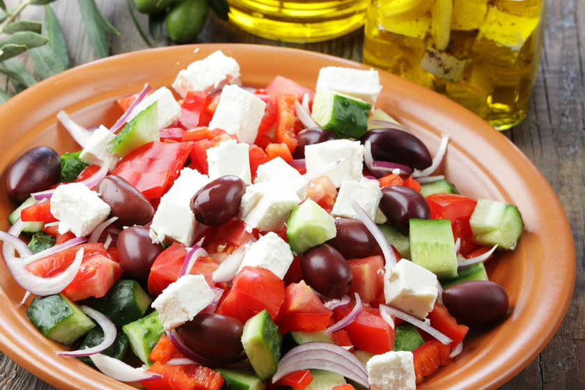 Az eredeti görög saláta receptje - Nem olyan, mint amit itthon árulnak