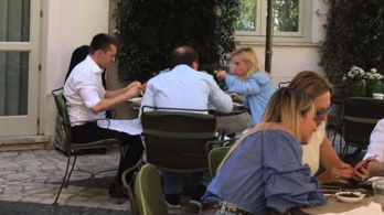 Rogánék római luxushotelben ebédeltek