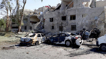 Öngyilkos merénylet Damaszkuszban, hét halott