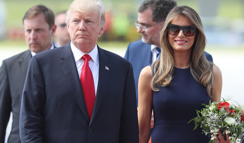 Stílust váltott Melania Trump a G20-csúcstalálkozóra
